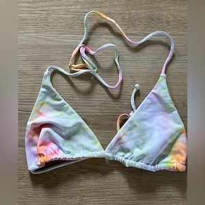 Skatie Woodstock tie dye Ella bikini top
